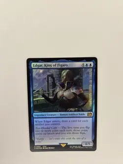 Edgar, King of Figaro Foil Magic the Gathering Final Fantasy MTG FFVI - Image 4