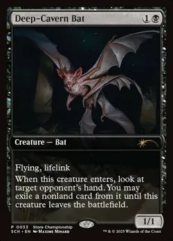Deep-Cavern Bat - Store Championship Promos Light Play, English Magic the Gather - Image 1