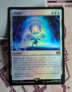 MTG Foil Ultima Final Fantasy NM - Image 1