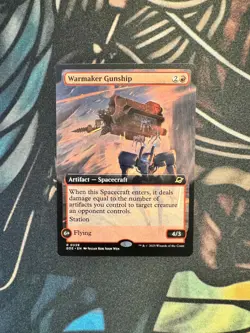 Warmaker Gunship Edge of Eternities Extended Art Rare - Image 1