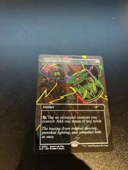 1 FULL ART PROMO Springleaf Drum NM Non-Foil RCQ Magic MTG Secret Lair SLP - Image 1