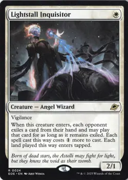 Lightstall Inquisitor Edge of Eternities Regular - NM #24 MTG EOE - Image 1