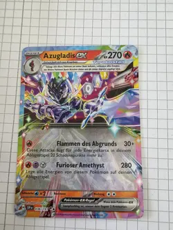 Pokemon Sammelkarte Azugladis ex Sturmische Funken 036/191 SSP DE Double - Image 1