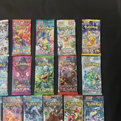 Pokemon Cards SV Unopened 19 packs Japanese - Image 3