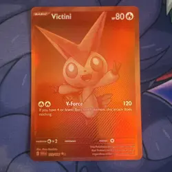 Victini 172/086 - Pokemon White Flare - Black White Rare - Near Mint - Red - Image 1