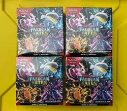 Lot Of 4! Pokemon Scarlet & Violet PALDEAN FATES Booster Bundle Boxes SEALED - Image 1
