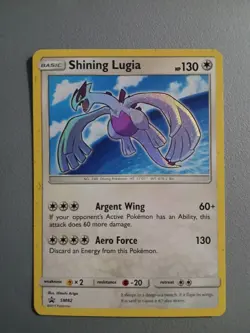 Shining Lugia SM82 Sm Holo LP Pokemon - Image 1