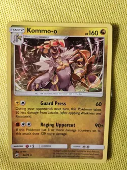 Pokemon Kommo-o 54/70 Holo Rare Near Mint Dragon Majesty - Image 3