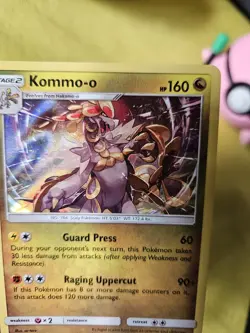 Pokemon Kommo-o 54/70 Holo Rare Near Mint Dragon Majesty - Image 5