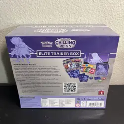 Pokemon TCG Sword & Shield Chilling Reign Elite Trainer Box Sealed New FREE SHIP 820650808630 - Image 2