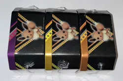 Pokemon TCG Pikachu, Eevee & Eternatus V Powers Tins (Lot Of 3) NEW SEALED - Image 3