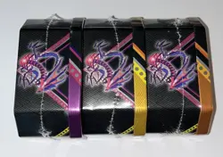 Pokemon TCG Pikachu, Eevee & Eternatus V Powers Tins (Lot Of 3) NEW SEALED - Image 4