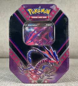 Pokemon TCG Pikachu, Eevee & Eternatus V Powers Tins (Lot Of 3) NEW SEALED - Image 4
