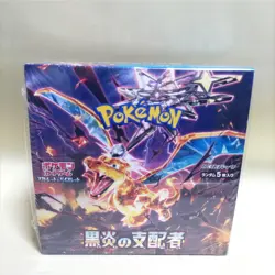 Pokemon Card Scarlet & Violet Ruler Of The Black Flame sv3 Booster Box Sealed - Image 1