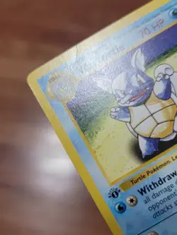 PL Pokemon Card - Wartortle 1st Edition Base Set (Shadowless) 42/102 Uncommon - Image 2