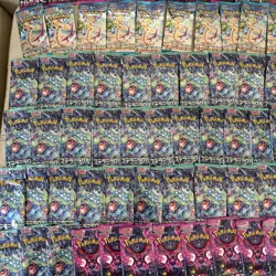 Over 150 Pokemon Booster Pack Lot SEALED Cards! (Japanese) - Image 2
