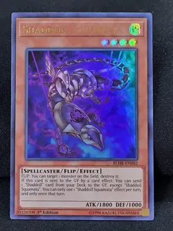 3 x YuGiOh Shaddoll Squamata BLHR-EN082 1st Edition Ultra Rare NM - Image 3