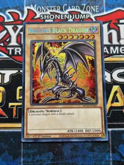 Red-Eyes Black Dragon MP22-EN267 1st Edition Secret Rare Lightly Played - Image 1