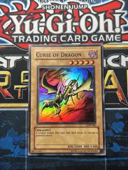Yu-Gi-Oh! Curse Of Dragon - LOB-066 - Super Rare - Holo - Unlimited - LP - Image 1