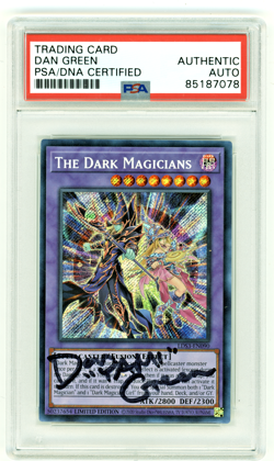 PSA Signed Dan Green The Dark Magicians Legendary Duelists LDS3-EN090 Limited - Image 1