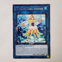 Marincess Coral Anemone - LED9-EN041 - LP - Rare - 1st ed - Yugioh - Image 1