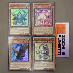 LOTTO BESTIA CRISTALLO in italiano YUGIOH rara SUPER yu-gi-oh! UN VERO AFFARE - Image 1
