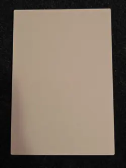 *Misprint* YuGiOh BLANK BACK AND FRONT CARD - Image 1