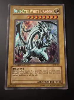 Blue-Eyes White Dragon BPT-003 Secret Rare 2002 Collectors Tin Limited - (LP) - Image 1