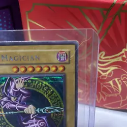 Yugioh x1 Dark Magician DDS-002 Secret Rare Dark Duel Stories Promo MP - Image 4