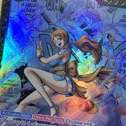 Nami ONE PIECE Success Goddess ACG Waifu Girl Anime Holo Card - Image 5
