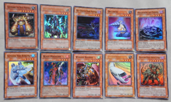 10 SUPER/ULTRA RARE 1st EDTION/LIMITED EDITION YU-GI-OH GAME CARDS - Image 1