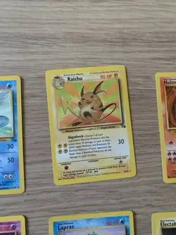 Vintage Pokemon TCG WOTC Non Holo Rare Card Bundle x 18 Fossil Rocket Jungle - Image 5