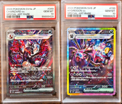 PSA 10 Charizard ex Hydreigon ex SAR Akira Egawa SEQ set Japanese Pokemon Card - Image 1