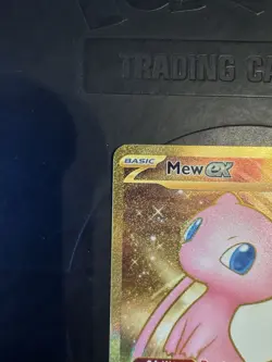 Mew ex 205/165 Sv: Scarlet & Violet 151 Holo Gold NON-Metal Card NM - Image 2