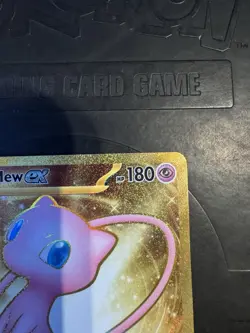 Mew ex 205/165 Sv: Scarlet & Violet 151 Holo Gold NON-Metal Card NM - Image 3