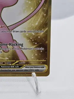 Mew ex 205/165 Sv: Scarlet & Violet 151 Holo Gold NON-Metal Card NM - Image 3
