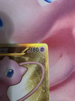Mew ex 205/165 Sv: Scarlet & Violet 151 Holo Gold NON-Metal Card NM - Image 3