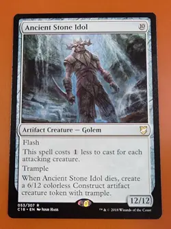 1x Ancient Stone Idol | Commander 2018 | MTG Magic Cards - Image 1