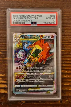 PSA 10 Darkrai, Charizard, Mewtwo VStar SAR s12a VSTAR Universe Pokemon Card - Image 3