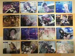 COMPLETE SET OF ALL 64 Wixoss Blue Archive Collab MEMORIAL LOBBY TOKEN Cards NM - Image 3