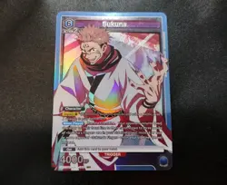 Sukuna UE03BT/JJK-1-048 SR ENGLISH Jujutsu Kaisen Union Arena Card NM - Image 1