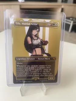 Tifa, Martial Artist (Borderless) Commander: Final Fantasy Regular #206 - Image 1