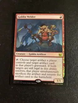 MTG - LP - FOIL - 1 X Goblin Welder - Duel Deck : Elves vs. Inventors - Image 1