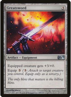 Greatsword Ultimate Masters Foil Holo - MTG Magic the Gathering - NM - Image 1