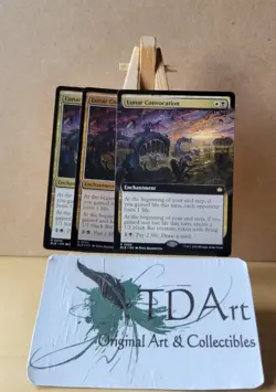 1x LUNAR CONVOCATION ~ NM - MTG - BLB Bloomburrow Foil Extended or Reg 0223 0366 - Image 1