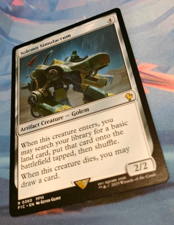 Solemn Simulacrum - Final Fantasy Commander - Rare - NM (see pics) MTG - Image 3