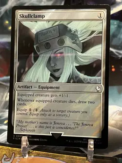 MTG | Skullclamp (⚡Surge Foil⚡) [FINAL FANTASY] - Image 1