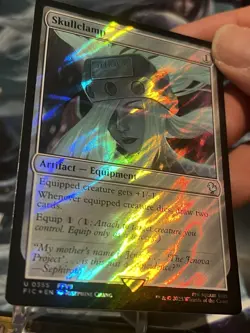 MTG | Skullclamp (⚡Surge Foil⚡) [FINAL FANTASY] - Image 2