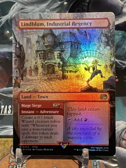 MTG | Lindblum, Industrial Regency (Borderless) [FINAL FANTASY] ✨FOIL✨ - Image 1