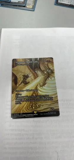 Dragon of Mount Gulg -Ancient Copper Dragon Final Fantasy: Through the Ages Foil - Image 1